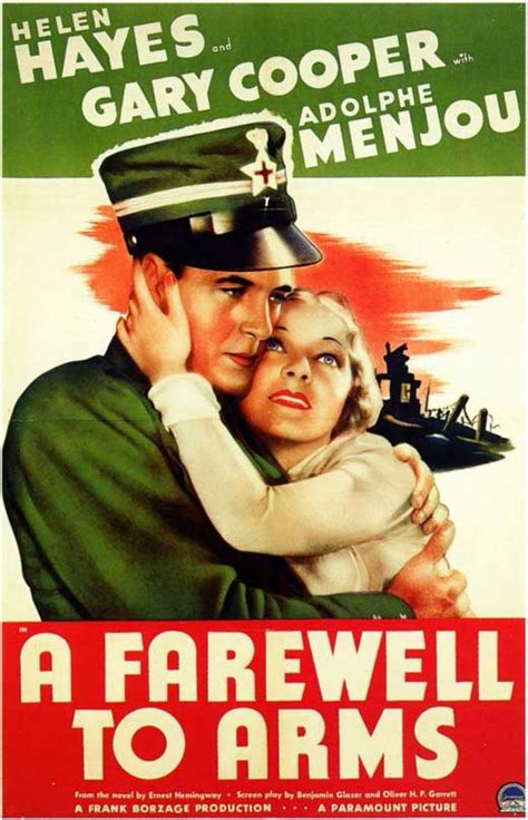 A farewell to arms is a 1957 american deluxe color cinemascope drama film directed by charles vidor. A Farewell to Arms Movie Posters From Movie Poster Shop