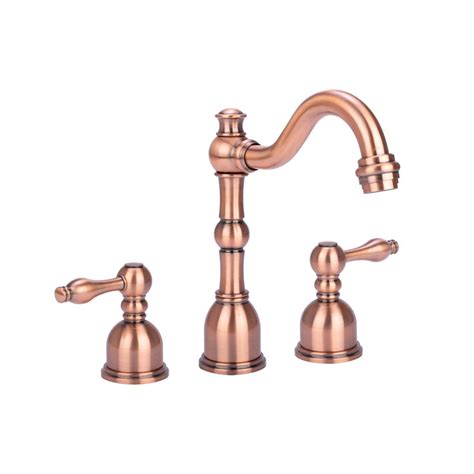 A bathroom sink faucet is a functional design fixture necessary for every bathroom. Fontaine by Italia Victorian 8 in. Widespread 2-Handle ...