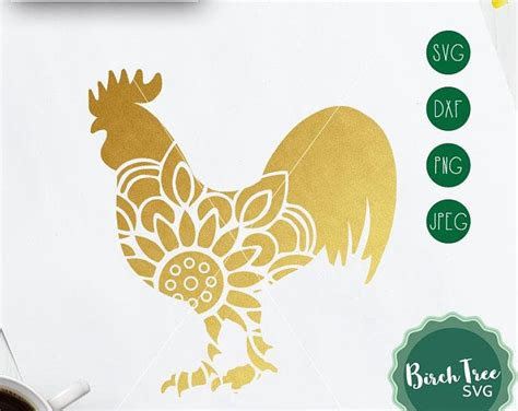 Download Rooster SVG Mandala Rooster SVG Chicken SVG Mandala Svg ...
