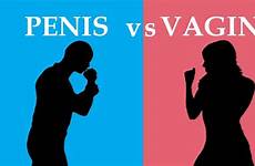 penis vagina vs show women men parts has who where both