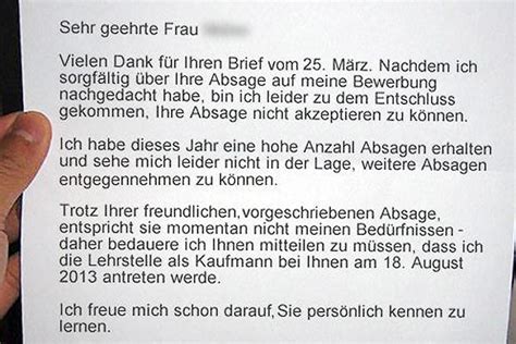 34 ziemlich galerie der vorlage nachfassbrief angebot kirchdorfer. Fiktiver Brief: Wie ein Bewerber nach der Absage einfach ...