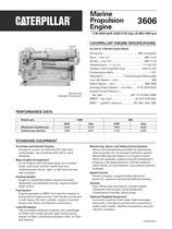 Mini excavators 305e2 cr big performance in a mini excavator. Cat 3606 Propulsion Spec Sheets - Caterpillar Marine Power ...