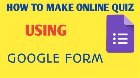 At jotform, we want to make sure that you're getting the online form builder help that you need. How to Make Online Quiz Exam With Google Form | Questions ...