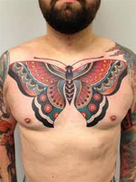 This can be very symbolic to a person that has recently overcome something traumatic in their life and wants to remember it by getting a meaningful tattoo. 69 Most Attractive Butterfly Tattoos For Chest