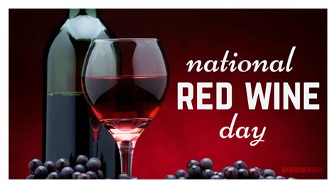 Today is national wine day. National Red Wine Day Fun Facts - Wine Oh TV