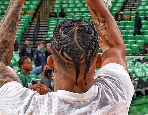 Boston Celtics on Twitter | Cornrow hairstyles for men ...