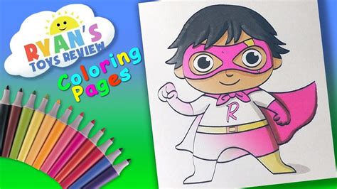 Welcome to coloringpages101.com site with free coloring pages for kids on this site. Ryans World Printable Coloring Pages - Free Printable Coloring Pages for Kids and Adults