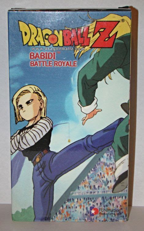 Find many great new & used options and get the best deals for dragon ball z: DRAGON BALL Z - BABIDI BATTLE ROYALE - (VHS) | Dragon ball z, Comic book cover, Anime