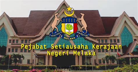 Maklumat kekosongan ini adalah seperti yang diiklankan. Jawatan Kosong Terkini di Pejabat Setiausaha Kerajaan ...