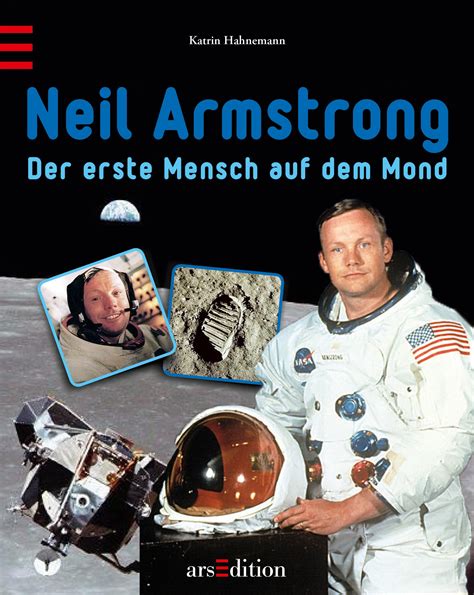 Er ist 38 jahre alt, als sich sein wunsch erfüllt und er den mond betritt. Neil Armstrong - Der erste Mensch auf dem Mond | Katrin ...