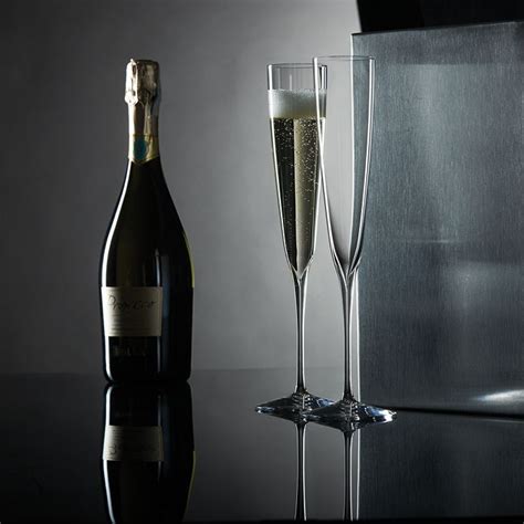 Waterford elegance champagne classic flute (set of 2). Waterford Elegance Champagne Trumpet Flute, Pair In Clear ...