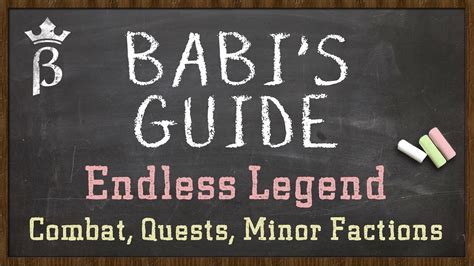 Check spelling or type a new query. Endless Legend - Babi's Guide: Combat, Quests and Minor Factions | Endless Legend Tutorial - YouTube
