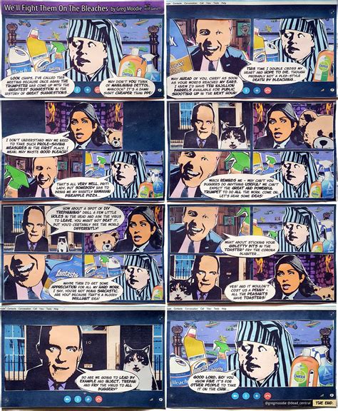 ORIGINAL ARTWORK: We'll Fight Them On The Bleaches | Greg Moodie