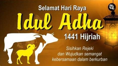 Maybe you would like to learn more about one of these? Kumpulan Ucapan Selamat Hari Raya Idul Adha 2020, Cocok ...