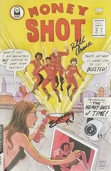 Enter christine ocampos, inventor of the star shot teleportation device with a big idea: Money Shot 1d-a (Vault Comics) - ComicBookRealm.com
