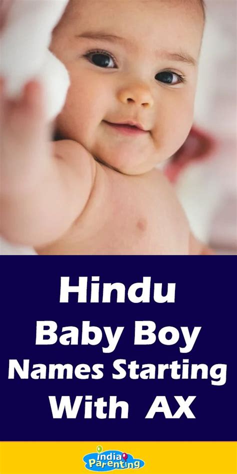 Hindu Baby Boy Names Starting With AX | Baby boy names, Hindu baby boy names, Baby names