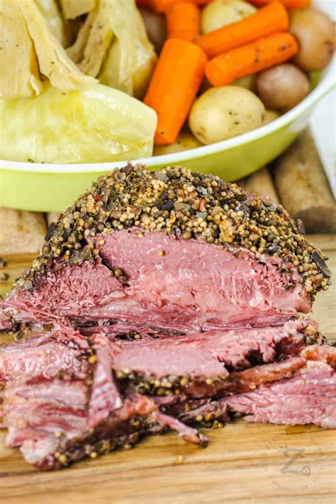 Add the rutabaga, leeks, carrots and cabbage to the. Instant Pot Corned Beef and Cabbage (Easy Irish Dinner!) - Our Zesty Life