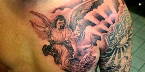 Angel wings and guardian angel tattoos are some of the most popular motifs for men, and there are a lot of incredible designs you can base your art off of. 101 Best Angel Tattoos For Men: Cool Design Ideas (2021 Guide)