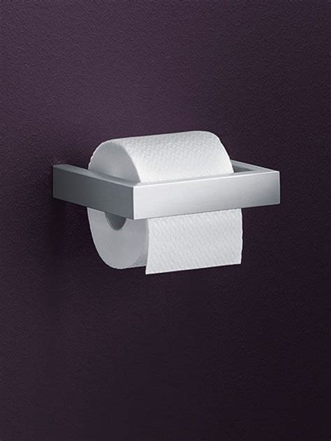 Zack toilettenbutler carvo schwarz, designer zack design, 71.8x15x18 cm. Zack Linea Toilettenpapierhalter - sofort lieferbar ...