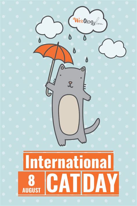 The best way to celebrate? Happy International Cat Day! #InternationalCatDay #holiday ...