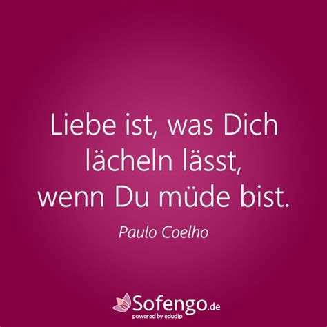 He is the recipient of numerous international awards, amongst them the crystal award by the. Liebe ist, was Dich lächeln lässt, wenn Du müde bist ...