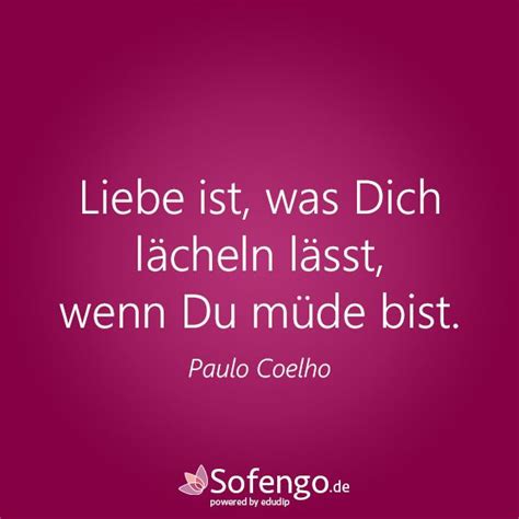 He is the recipient of numerous international awards, amongst them the crystal award by the. Liebe ist, was Dich lächeln lässt, wenn Du müde bist ...