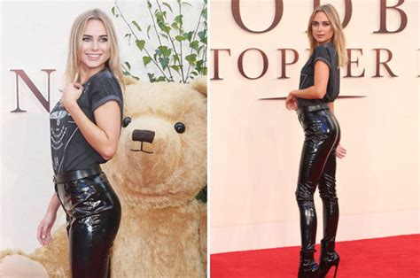 France's got talent 03 november 2015. Made In Chelsea babe Kimberley Garner risks camel-toe ...