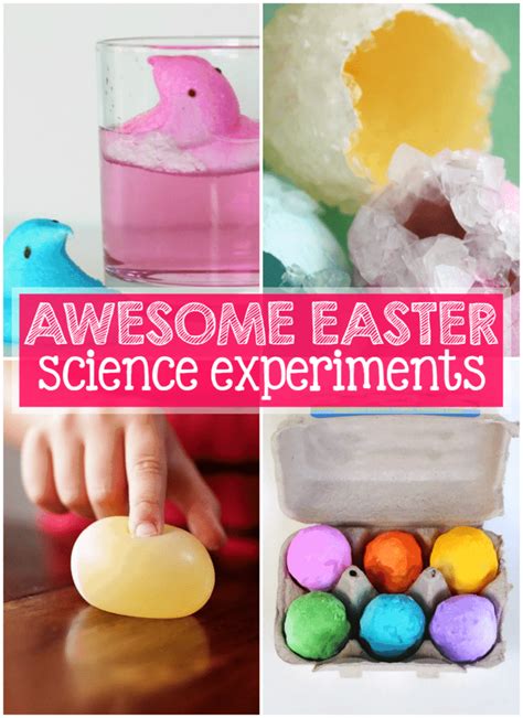 When you are stuck at home, it can be a great time to help your kids develop many skills, including cooking. Fun and Creative Easter Science Experiments For Kids ...