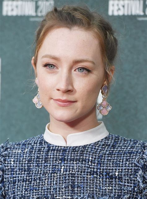 Maybe you would like to learn more about one of these? SAOIRSE RONAN at Chesil Beach Premiere at 61st BFI London ...