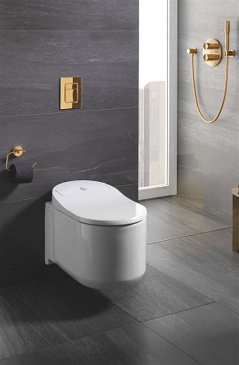 A blend of aesthetic and functional features makes an ideal luxury bathroom. Grohe Sensia Arena bidé funkciós fali Wc | Fürdőszobák ...