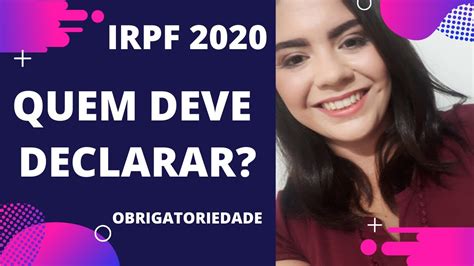 Em transmissão ao vivo, o auditor fiscal josé carlos fernandes detalhou como deve ser feita a declaração do auxílio emergencial no imposto de renda 2021. IRPF 2020 - QUEM DEVE DECLARAR? OBRIGATORIEDADE #1 - YouTube