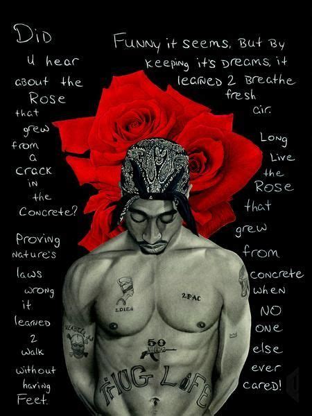 And 2morrow by tupac shakur in honor of poetry month, enter for a chance to win 1 of 3 merchandise gift packages inspired by the poetry of tupac shakur. The Rose That Grew From Concrete | Tupac pictures, Tupac wallpaper, Tupac art