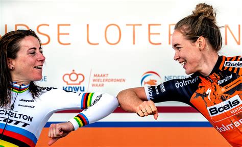 Referring to teammates marianne vos and anna van der breggen. Aanvalslust Anna van der Breggen beloond met nationale ...