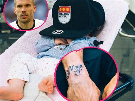 He is regarded as one of the best german players of his generation, and among the best finishers in world football. Lukas Podolski: Süßer Tattoo-Liebesbeweis für Tochter Maya ...