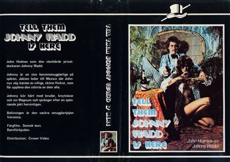 Pssst, want to check out tell them johnny wadd is here in our new look? WHITE WIDOW: VHS COVERS #12