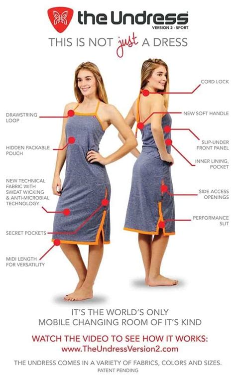 The undress is perfect for adventurous women on the go. San Diego Startup Undress Inc. Launches Second Kickstarter ...