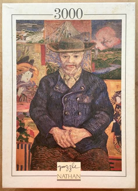 This puzzle has been completed. 3000, Nathan, Portrait of Père Tanguy, Vincent van Gogh ...