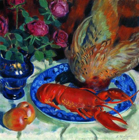 Angel, an exotic combination of spanish, irish, english and italian, knew she wanted to perform from the age of five. Still Life with Pheasant, 1914 - Boris Kustodiev - WikiArt.org