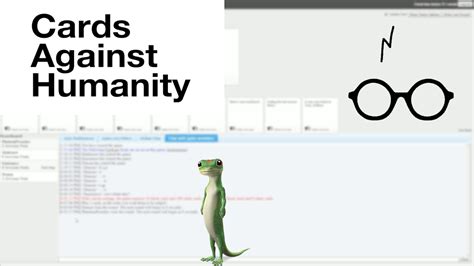 Me and sophie (thebakeey) play a harry potter version of cards against humanity aka cards against muggles! Cards Against Humanity | Harry Potter Erotica & Geico ...