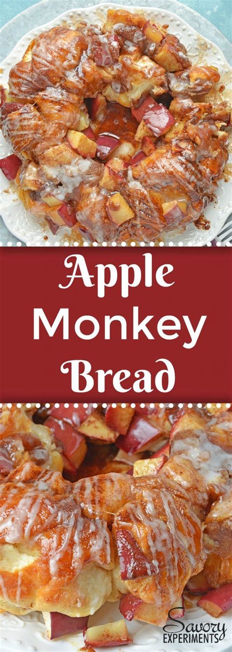Monkey bread combines several tiny balls of dough coated in butter, cinnamon, and sugar. Monkey Bread With 1 Can Of Buscuits : Easy Monkey Bread Recipe with Biscuits: Apple Cinnamon ...