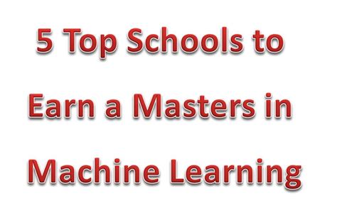 To access a quick user guide you can search courses for uum online learning training. 5 Schools to Earn Masters Degree in Machine Learning (Part ...