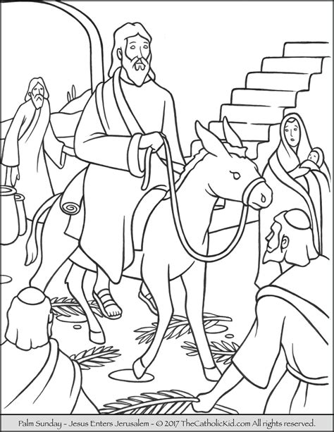 There will also be, as is now well established, a november moment. Jesus enters Jerusalem in this Palm Sunday coloring page ...