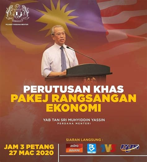 Jika pkp diperketatkan semua, ekonomi negara akan terjejas teruk. Perutusan Khas dari Perdana Menteri mengenai Pakej ...