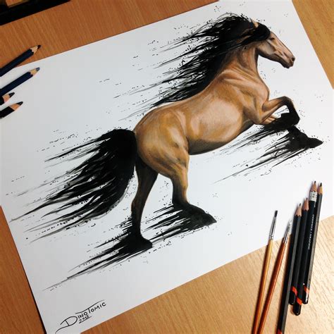 19+ Beautiful Horse Drawings, Art Ideas | Design Trends - Premium PSD ...