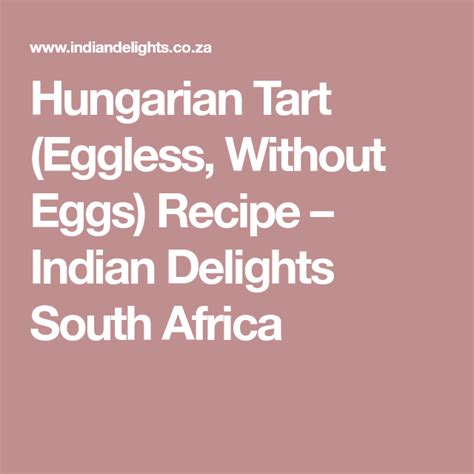 Hungarian tart (krummel tert) is a delicate biscuit (cookie) like treat (similar to short crust pastry) spread with jam & finished off with . Hungarian Tart (Eggless, Without Eggs) Recipe - Indian ...