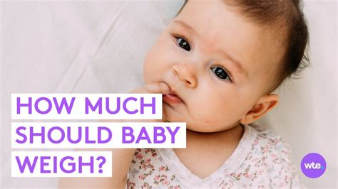 Or like, if you ate food recently and it hasn't left your body yet. How Much Should My Baby Weigh? - What to Expect - YouTube