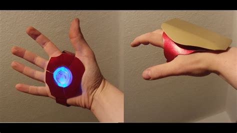 Hello guys this video is about how to make paper ironman hand(final part).i made this ironman hand with cardboard.you can also. HALLOWEEN DIY: 5$ Iron Man Repulsor in 10 Minutes - YouTube