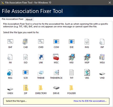 If you need additional help refreshing, resetting, or restoring your pc, check out the repair and recovery community pages in the windows forum for solutions that other people have found for. File Association Fixer Tool 1.0- Fix file association ...