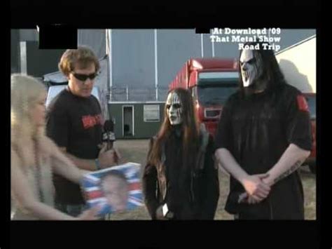 SLIPKNOT : Joey & Mick Interview, Download Festival 2009 ...