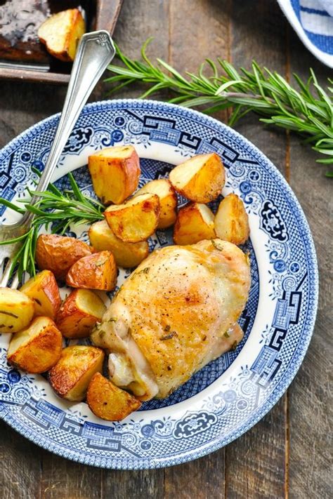 This is a greek style chicken bake recipe. Dump-and-Bake Rosemary Chicken and Potatoes | Recipe ...